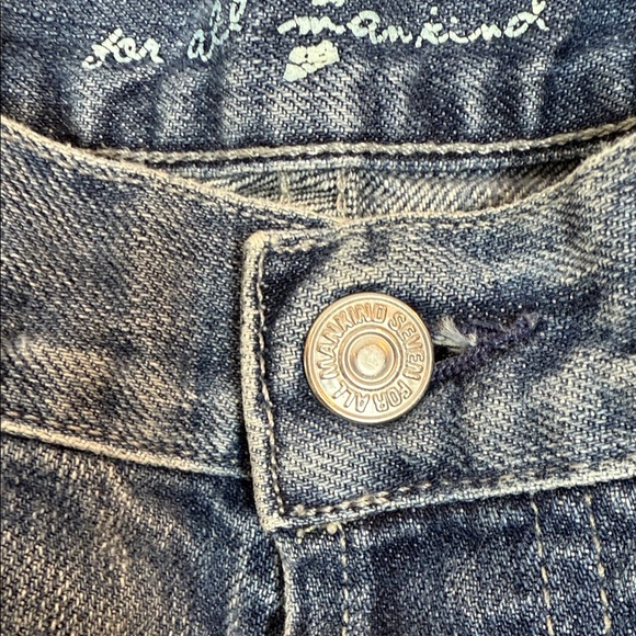 For All Mankind Classic Blue Denim Jeans - Picture 3 of 10